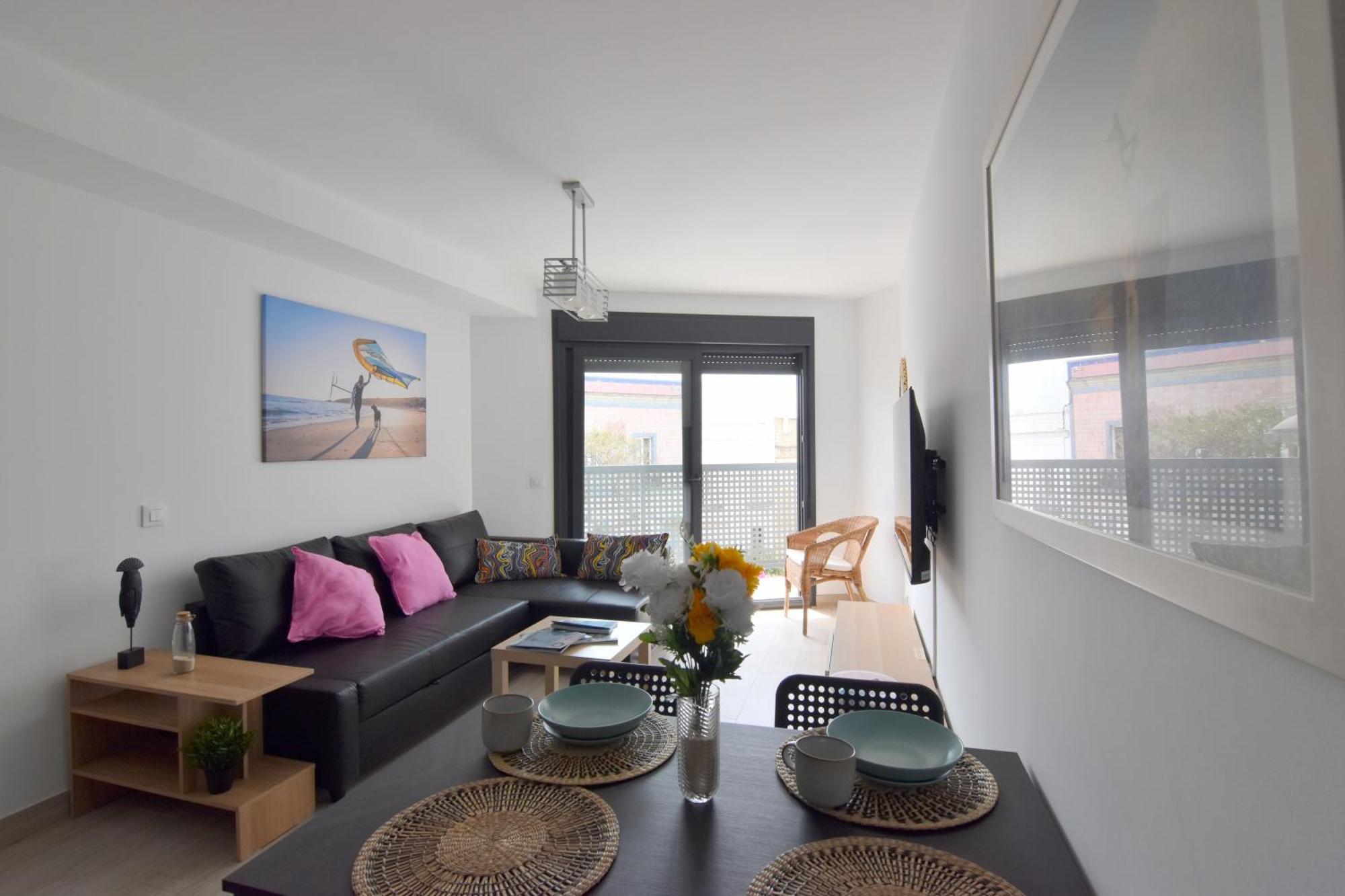 Complete Apartment In Tarifa Center Eksteriør billede